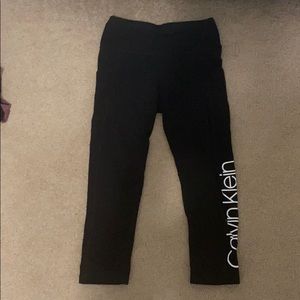 Black Calvin Klein leggings